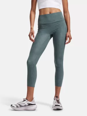 Leggings für Damen UNDER ARMOUR MERIDIAN SUEDE EFFECT AK LEG 6003992-587 BLAU