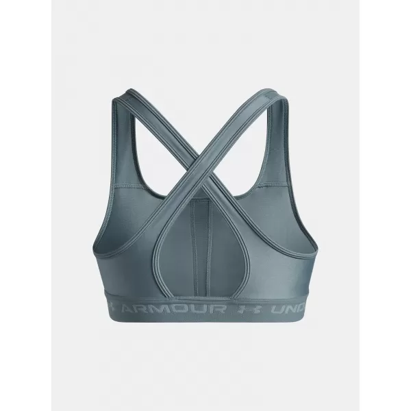  Damen-BH UNDER ARMOUR CROSSBACK MID BRA 1361034-587 BLAU 