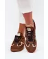 Damen-Sneaker LOPEZ JUST DARE SS2D4016 BRAUN/BEIGE Daniel Lopez Just Dare