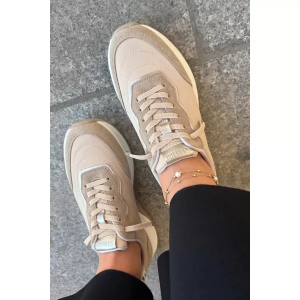  Damen-Sneaker BIG STAR RR274A345 BEIGE Big Star Shoes 