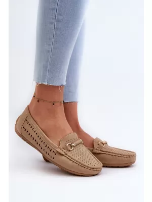 Damenmokassins BOTO RASIRNA 31619 KHAKI
