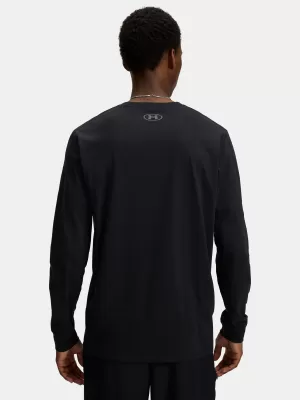 Herren-T-Shirt UNDER ARMOUR UA SPORTSTYLE LEFT CHEST LS 1329585-002 SCHWARZ