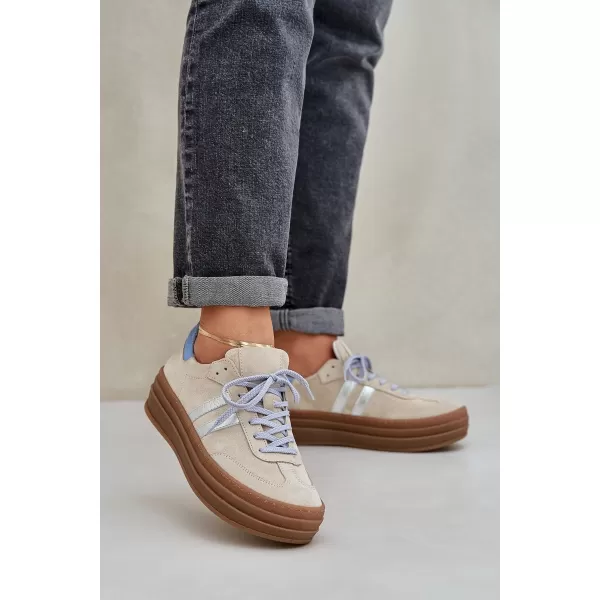  Damenschuhe ZAZOO N1068S4 BEIGE 