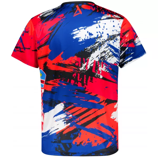 Premium-T-Shirt für Herren ALTISPORT VOJ/ALM036HR/TR01 STREIFEN 