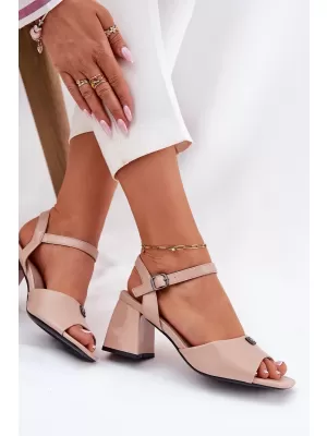 Damensandalen VINCEZA 62235 BEIGE