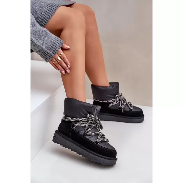  Schneemänner für Frauen D.FRANKLIN DFSH375003 SCHWARZ 