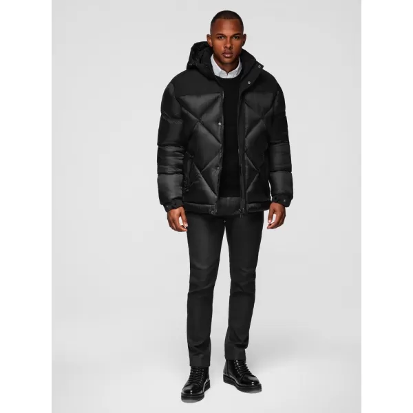  Herrenjacke OMBRE OM-JAHP-0237 SCHWARZ 