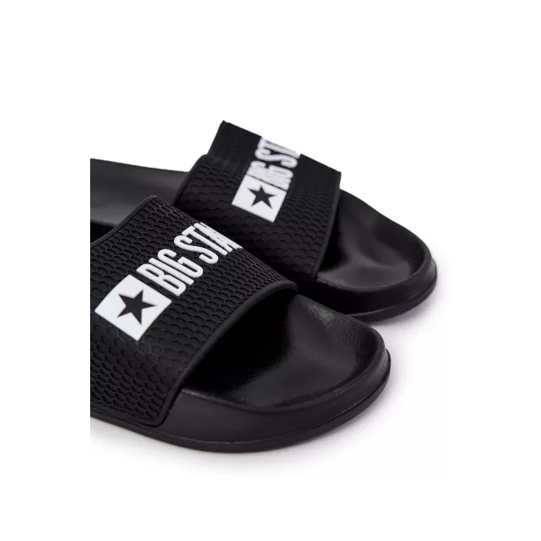  Herrenhausschuhe BIG STAR JJ174505 SCHWARZ Big Star Shoes 