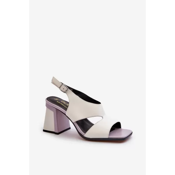  Damensandalen D&A MR38-153 WEIß 