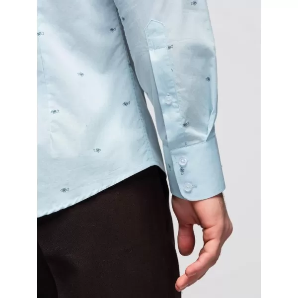  Herrenhemd OMBRE K696 WEIß 