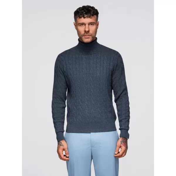  Herrenpullover OMBRE OM-SWTN-0157 MARINEBLAU 