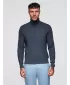 Herrenpullover OMBRE OM-SWTN-0157 MARINEBLAU
