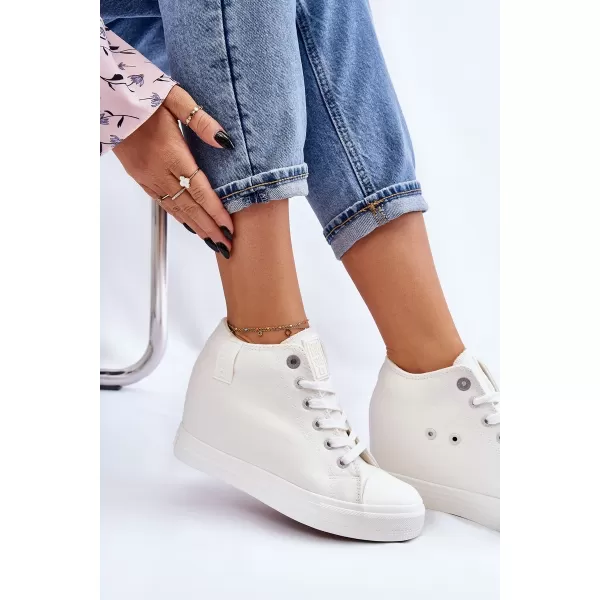 Damen-Sneaker BIG STAR LL274035 WEISS Big Star Shoes 