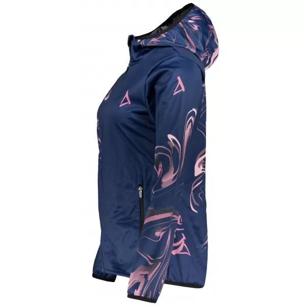  Premium-Softshelljacke für Damen ALTISPORT VOJ/ALW064JACK01 BLAU ROSA 