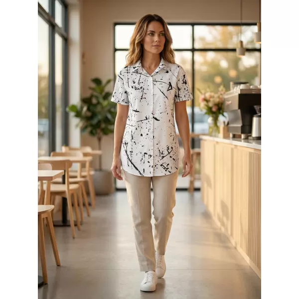  Premium-Shirt für Damen ALTISPORT VOJ/ALW034KOS01 WEIß 