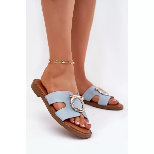  Damensandalen VINCEZA 17381 BLAU 