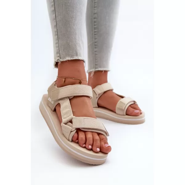  Damenschuhe BIG STAR NN274A535 BEIGE Big Star Shoes 