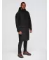 Herrenmantel OMBRE OM-JAPJ-0314 SCHWARZ