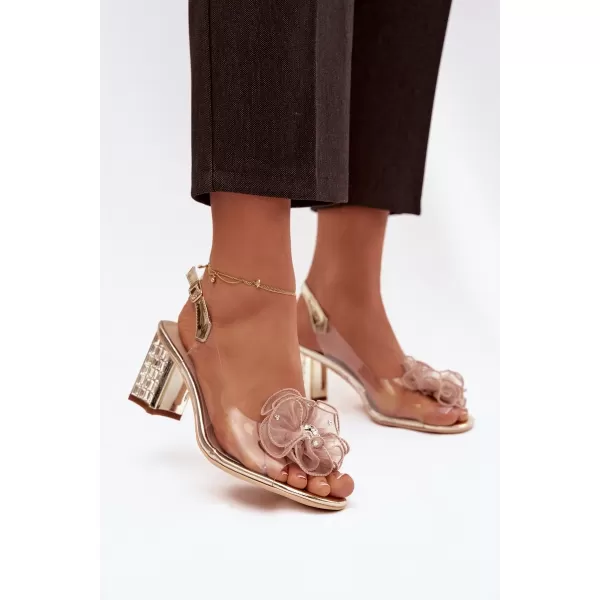  Damensandalen D&A MR52-238 GOLD 