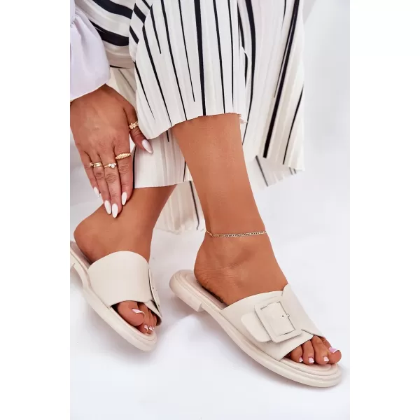  Damenhausschuhe D&A SJ2302-01 BEIGE 