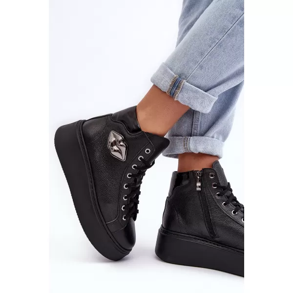  Damen-Sneaker BOTO KATERIN 28160 SCHWARZ 