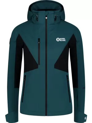 Damen-Skijacke NORDBLANC TWILIGHT NBWJL8129 DUNKELGRÜN