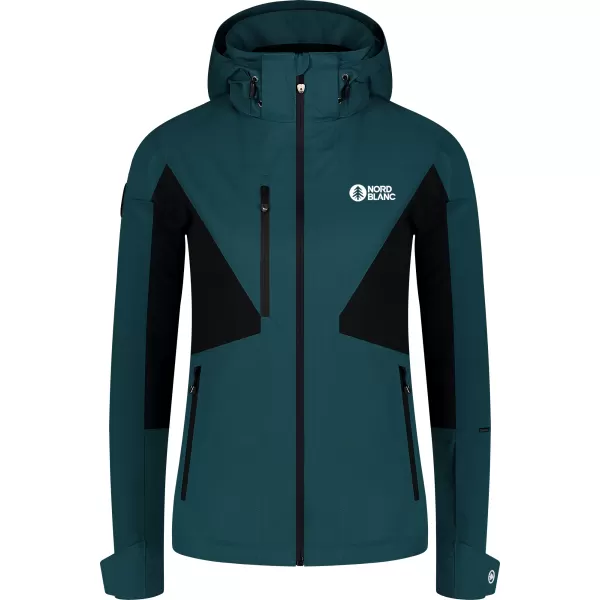  Damen-Skijacke NORDBLANC TWILIGHT NBWJL8129 DUNKELGRÜN 