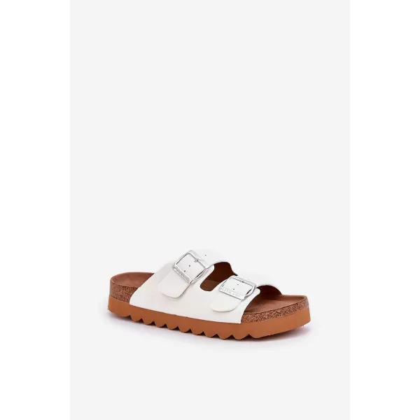  Damenhausschuhe BIG STAR LL274480 WEISS Big Star Shoes 