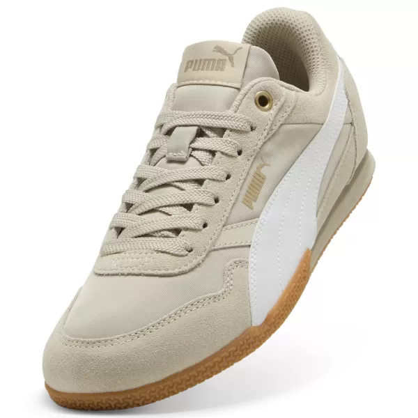  Damenschuhe PUMA BELLA DONNA NYLON 403554-05 DESERT DUST/ WÜSTENSTAUB/PUMA-WEIß/GOLD 