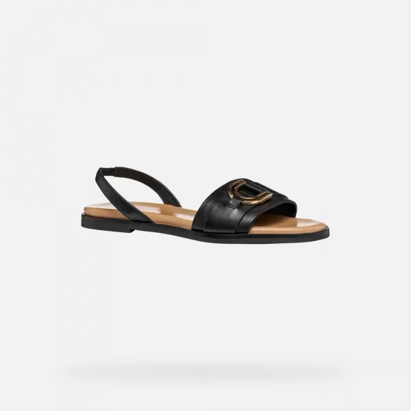  Damensandalen GEOX NAILEEN G013140 SCHWARZ 