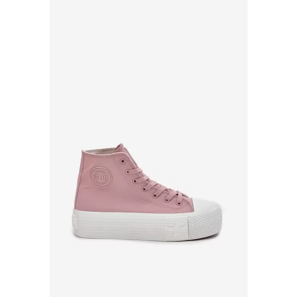  Damen-Sneaker BIG STAR RR274739 ROSA Big Star Shoes 