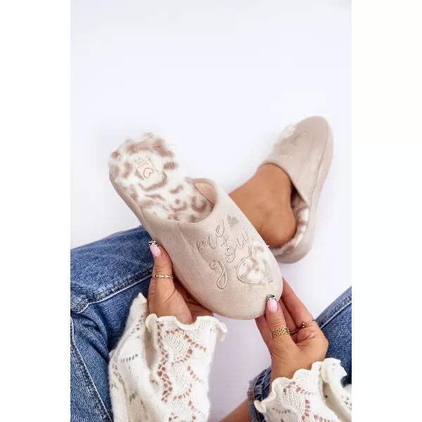  Damenhausschuhe BOTO GERAJA 28691 BEIGE 