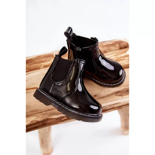  Kinderschuhe BOTO PORKY 21939 SCHWARZ 