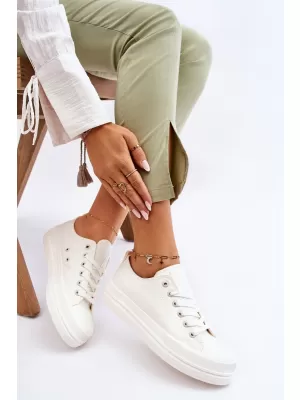 Damen-Sneaker BIG STAR LL274968 WEISS Big Star Shoes