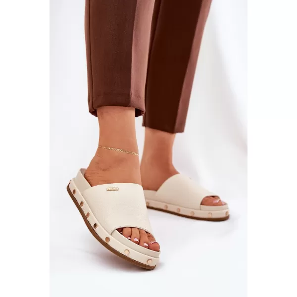  Damenschuhe BIG STAR NN274A746 BEIGE Big Star Shoes 