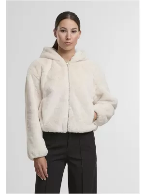 Damen-Sweatshirt URBAN CLASSICS TB7934 WEIßER SAND