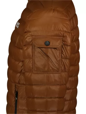 Steppjacke für Herren NORDBLANC BURROW NBWJM8261 PUŠTÍKS BRAUN