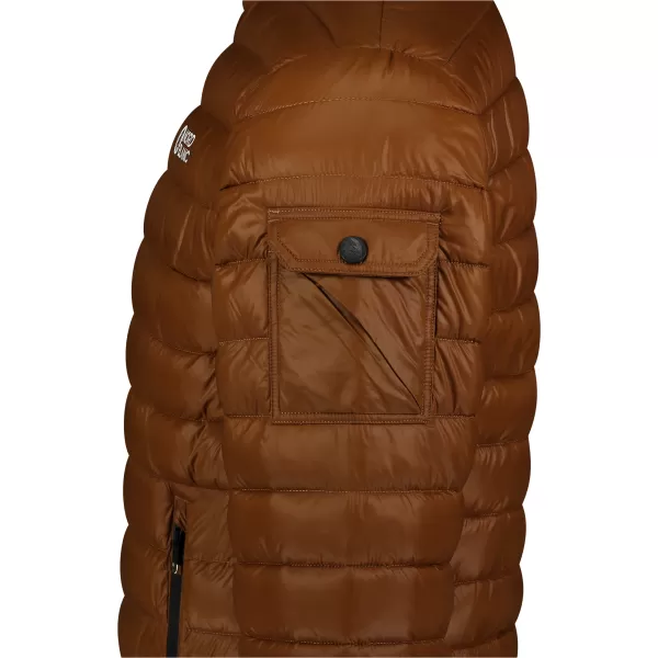  Steppjacke für Herren NORDBLANC BURROW NBWJM8261 PUŠTÍKS BRAUN 