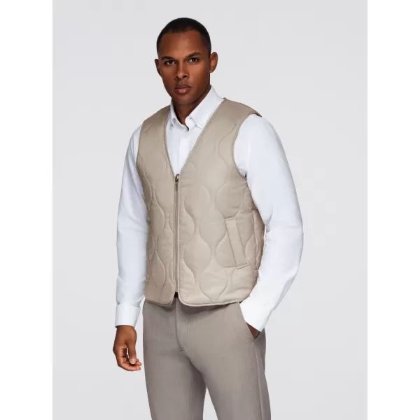  Herrenmantel OMBRE OM-COLC-0139 BEIGE 