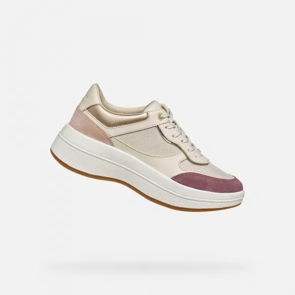  Damen-Sneaker GEOX SPHERICA ECUB-3 G013159 BEIGE 