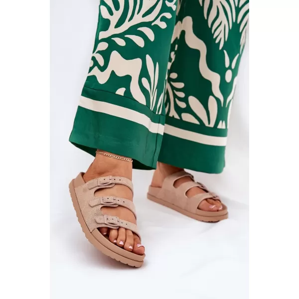  Damenhausschuhe BOTO ULIRI 36079 KHAKI 