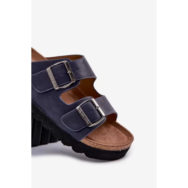  Herrenhausschuhe BIG STAR NN174530 BLAU Big Star Shoes 