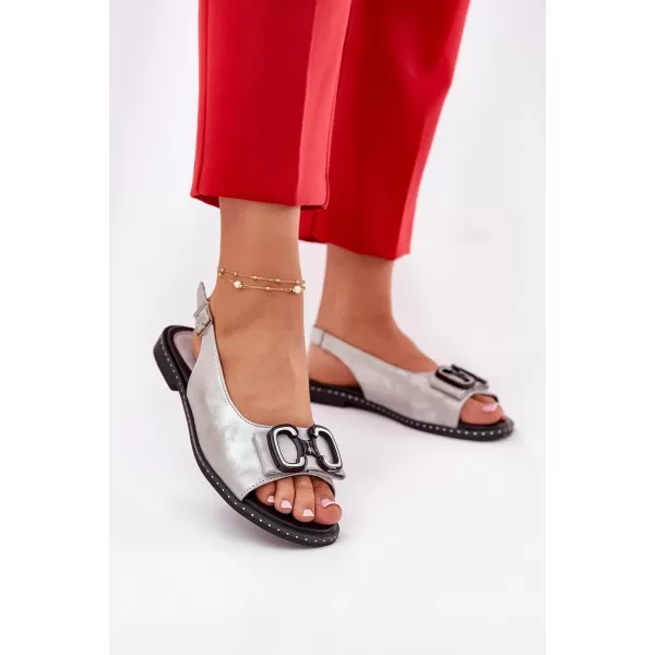  Damensandalen BOTO LILRIA 36873 SILBER 