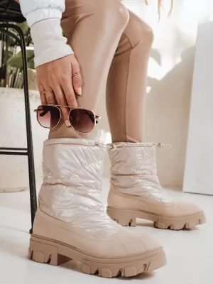 Damenschuhe DSTREET ZY1294 BEIGE