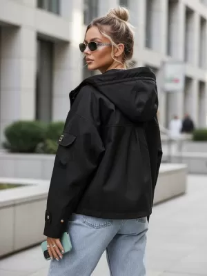 Damenjacke DSTREET TY5636 SCHWARZ