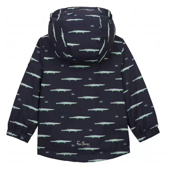  Jacke für Jungen KILLTEC FIOS 25 44182-814 DUNKELBLAU MIT AUFDRUCK 