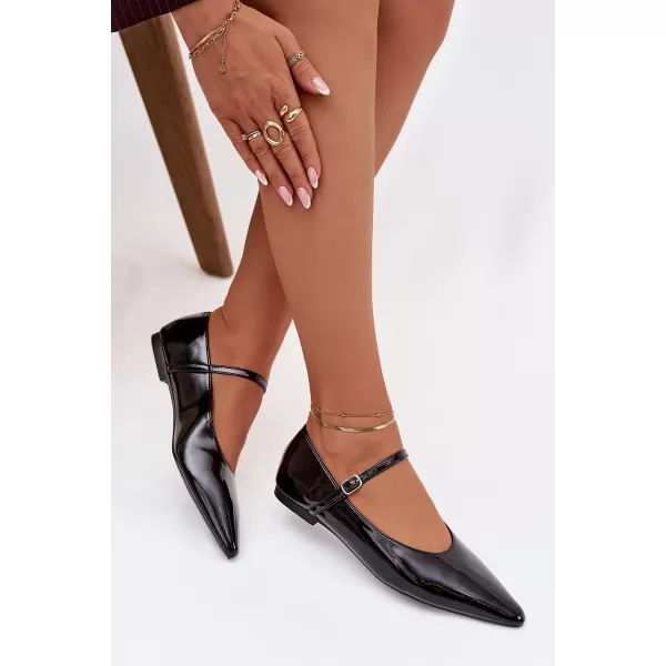  Ballerinas für Damen BOTO JARELLE 40675 SCHWARZ 