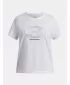 Mädchen-T-Shirt UNDER ARMOUR UA G STAR LOGO LOCKERTAG SS 6009718-100 WEIß