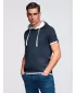 Herren-T-Shirt OMBRE OM-TSCT-0256 MARINEBLAU
