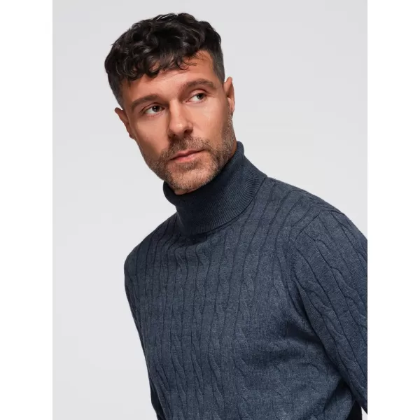  Herrenpullover OMBRE OM-SWTN-0157 MARINEBLAU 